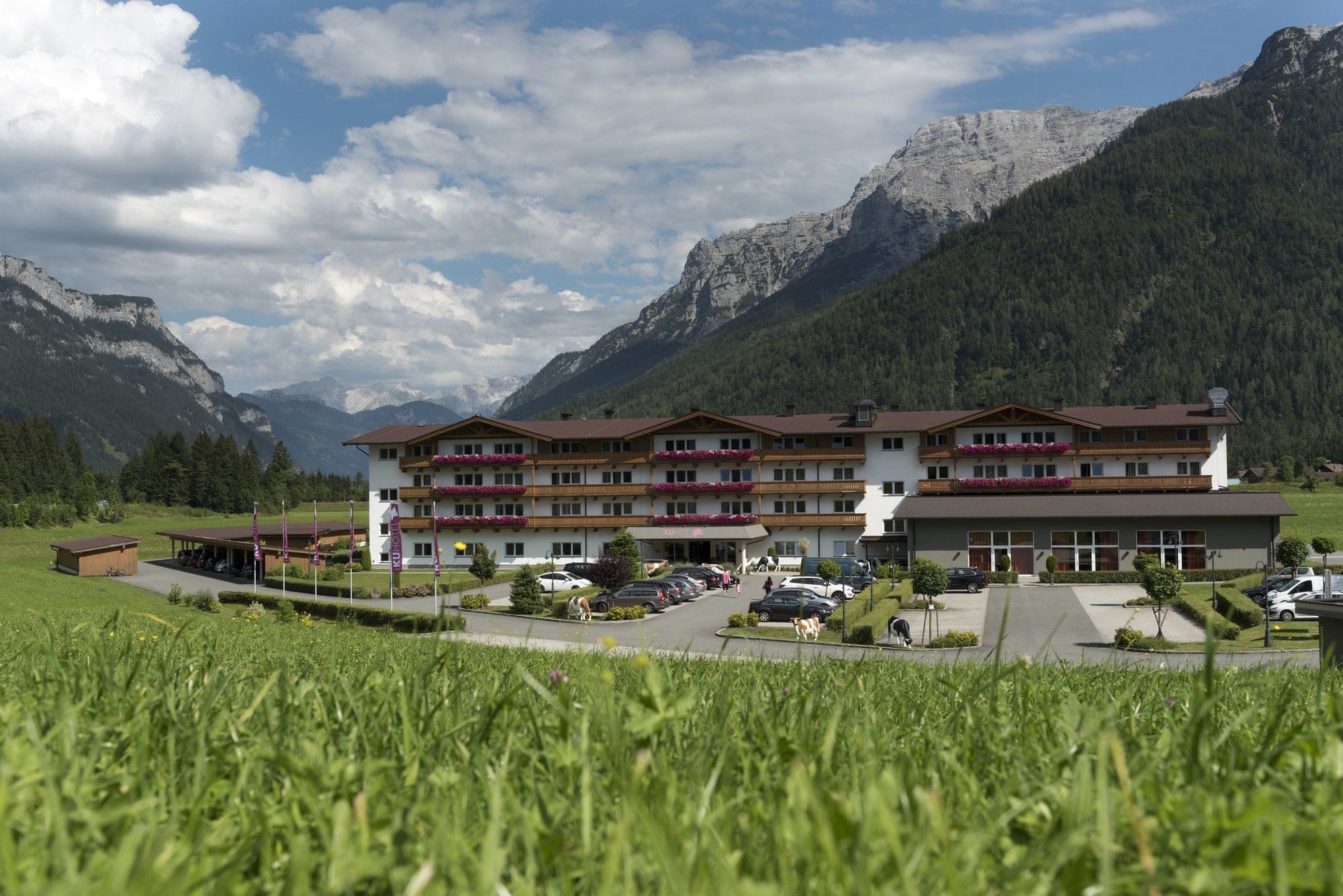 Kuhotel By Rilano Bald Elaya Hotel Steinplatte Waidring Bagian luar foto