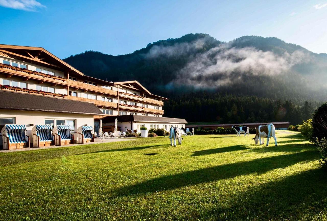 Kuhotel By Rilano Bald Elaya Hotel Steinplatte Waidring Bagian luar foto